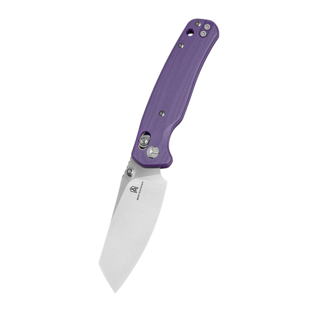 Bestech Cicada's Wing Folding Knife - 10Cr15CoMoV Blade B-Lock Purple