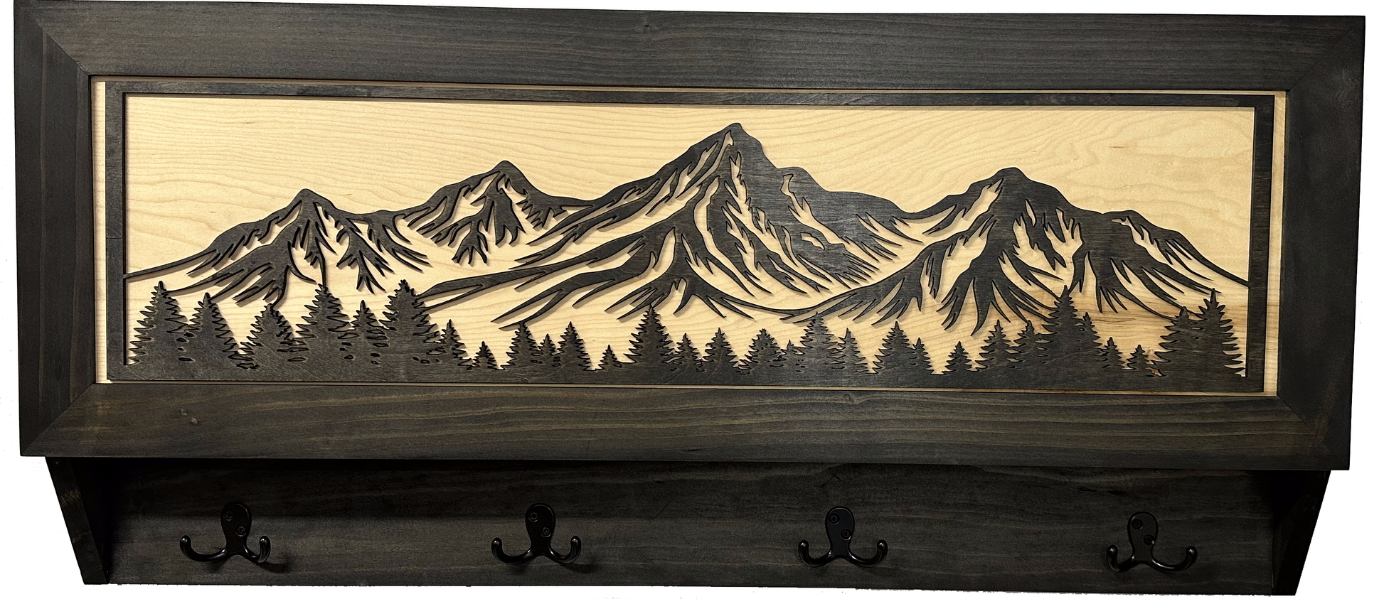 Coat Rack Hidden Gun Storage - Mountain Escape