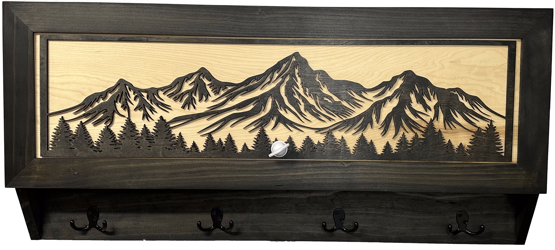 Coat Rack Hidden Gun Storage - Mountain Escape