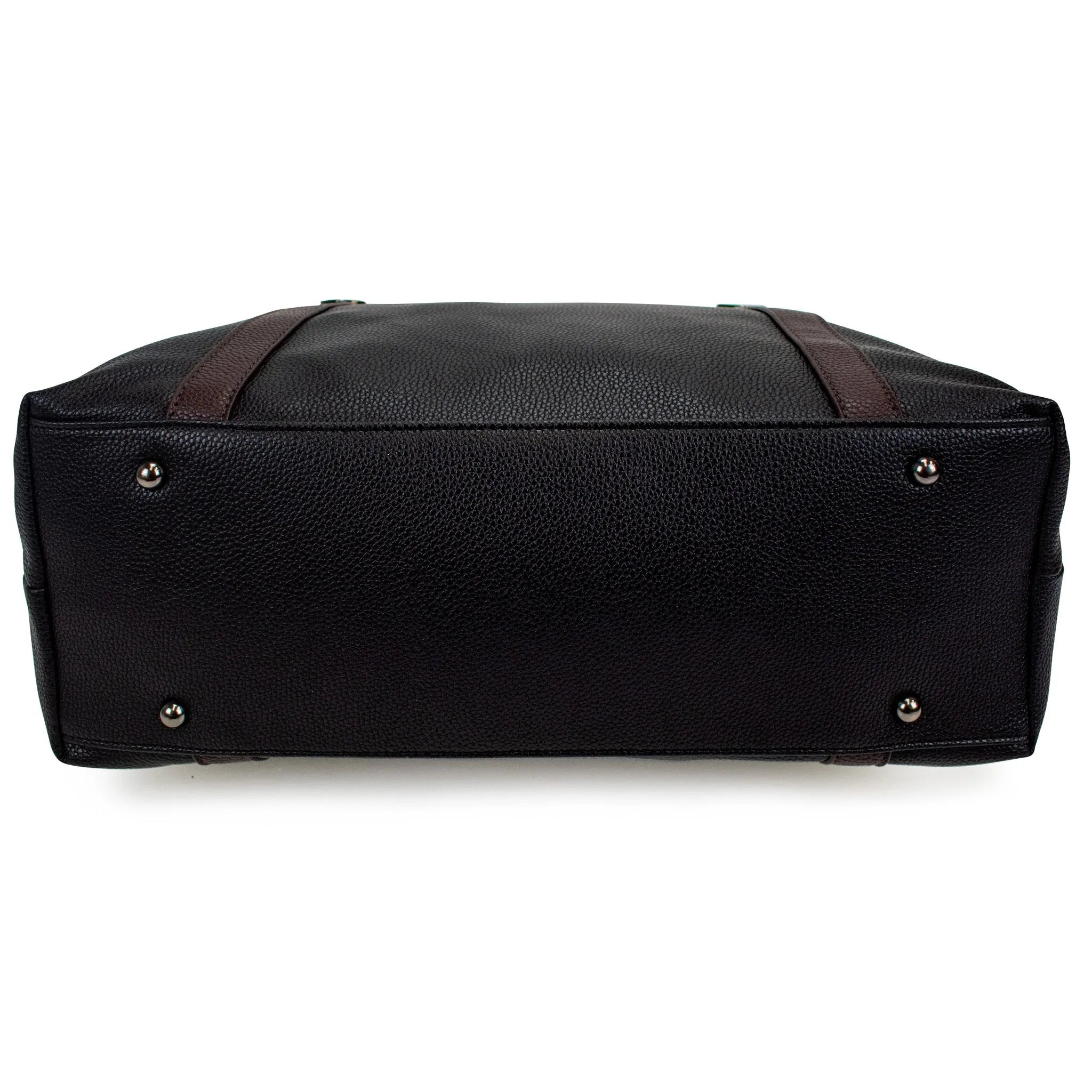 Anna Vegan XL Leather Weekender Duffel Bag
