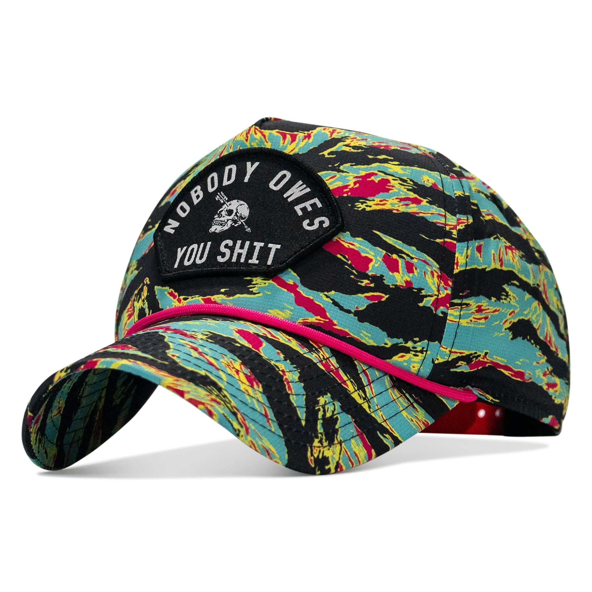 Nobody Owes You Shit Arched Patch Waterproof Weekender Snapback