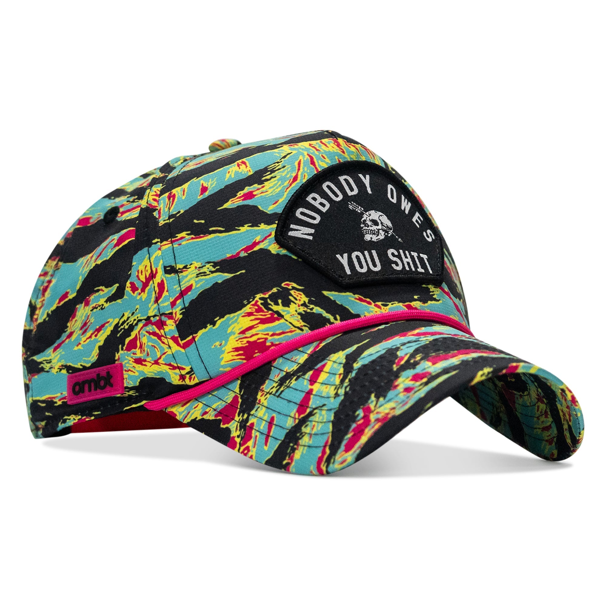 Nobody Owes You Shit Arched Patch Waterproof Weekender Snapback
