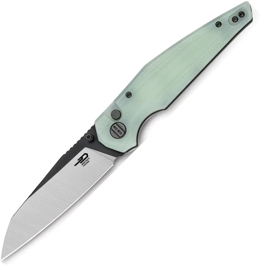 Bestech Jade G10 Snakebird Button Lock Folding Knife