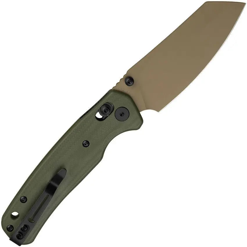 Bestech Cicada's Wing OD/Gold Folding Knife