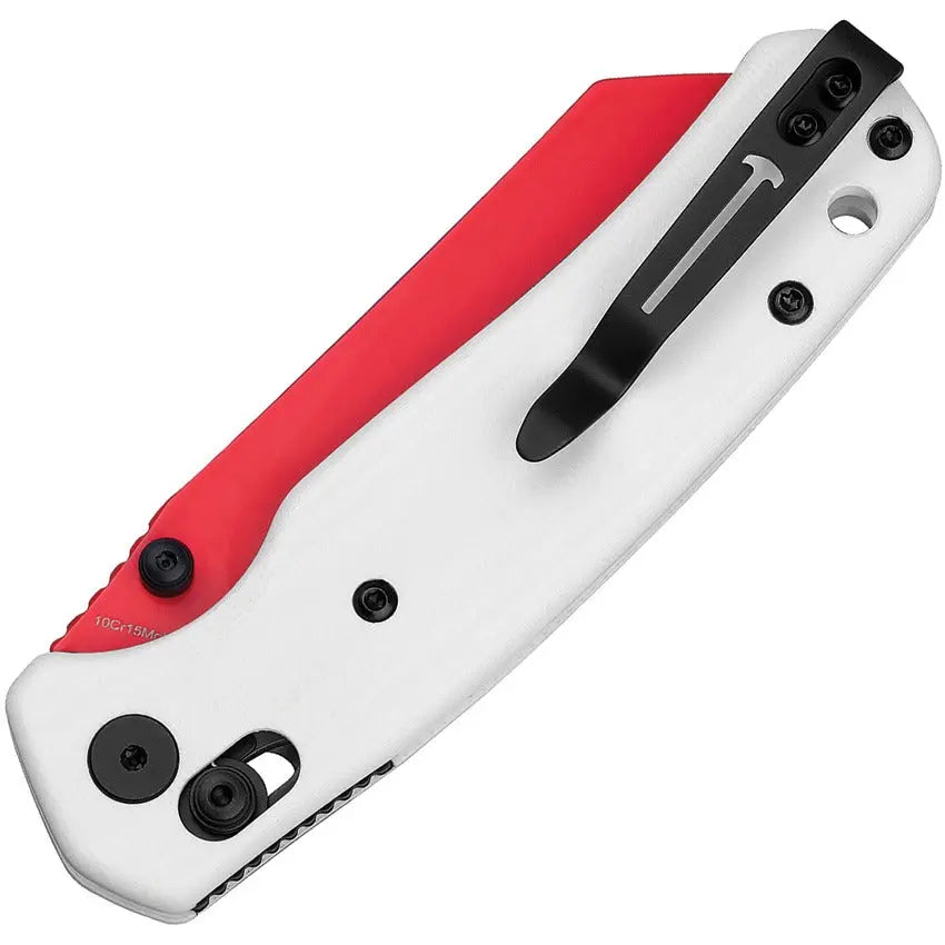 Bestech Cicada's Wing Folding Knife - Red 10Cr15CoMoV Blade B-Lock