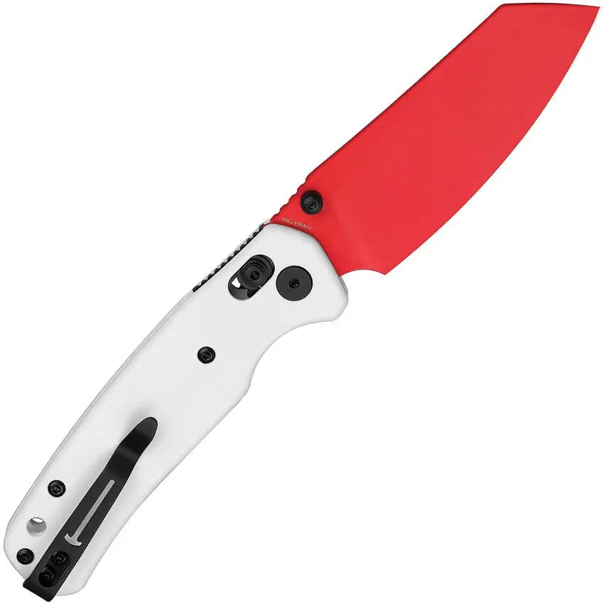 Bestech Cicada's Wing Folding Knife - Red 10Cr15CoMoV Blade B-Lock