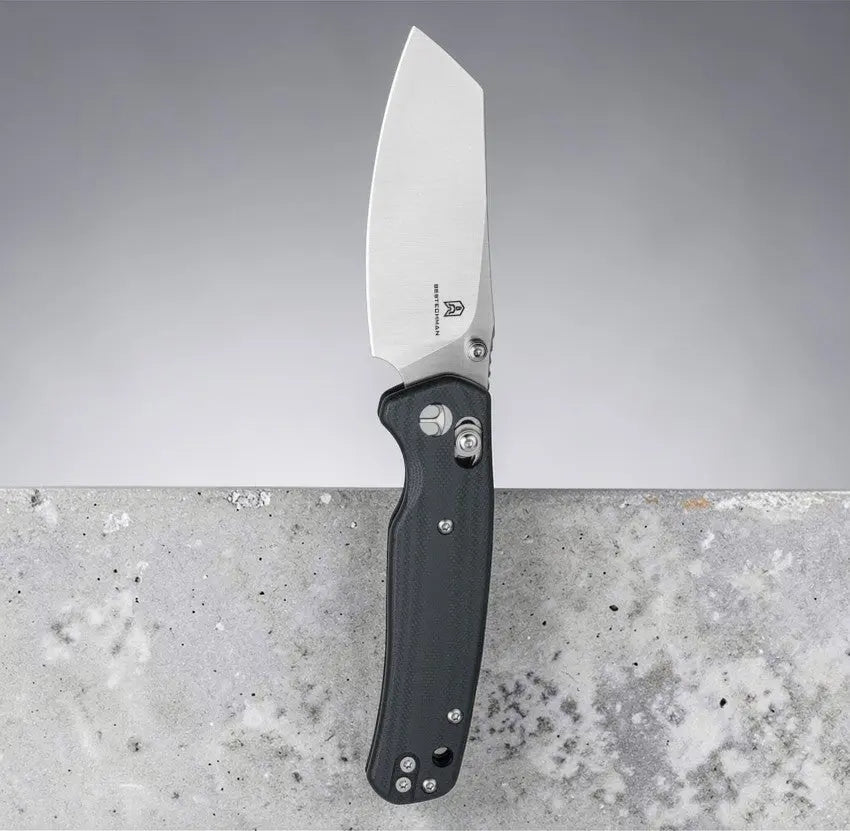 Bestech Cicada's Wing Folding Knife - 10Cr15CoMoV Blade B-Lock Black