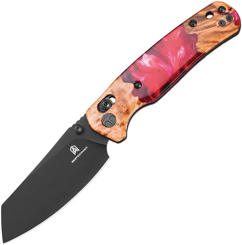 Bestech Cicada's Wing PB&J Resin Folding Knife