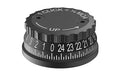 Burris Optics Synergy Knob |  Matte Finish |  Black |  Advanced Capped