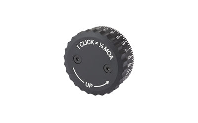 Burris Optics Synergy Knob |  Matte Finish |  Black |  Advanced Exposed