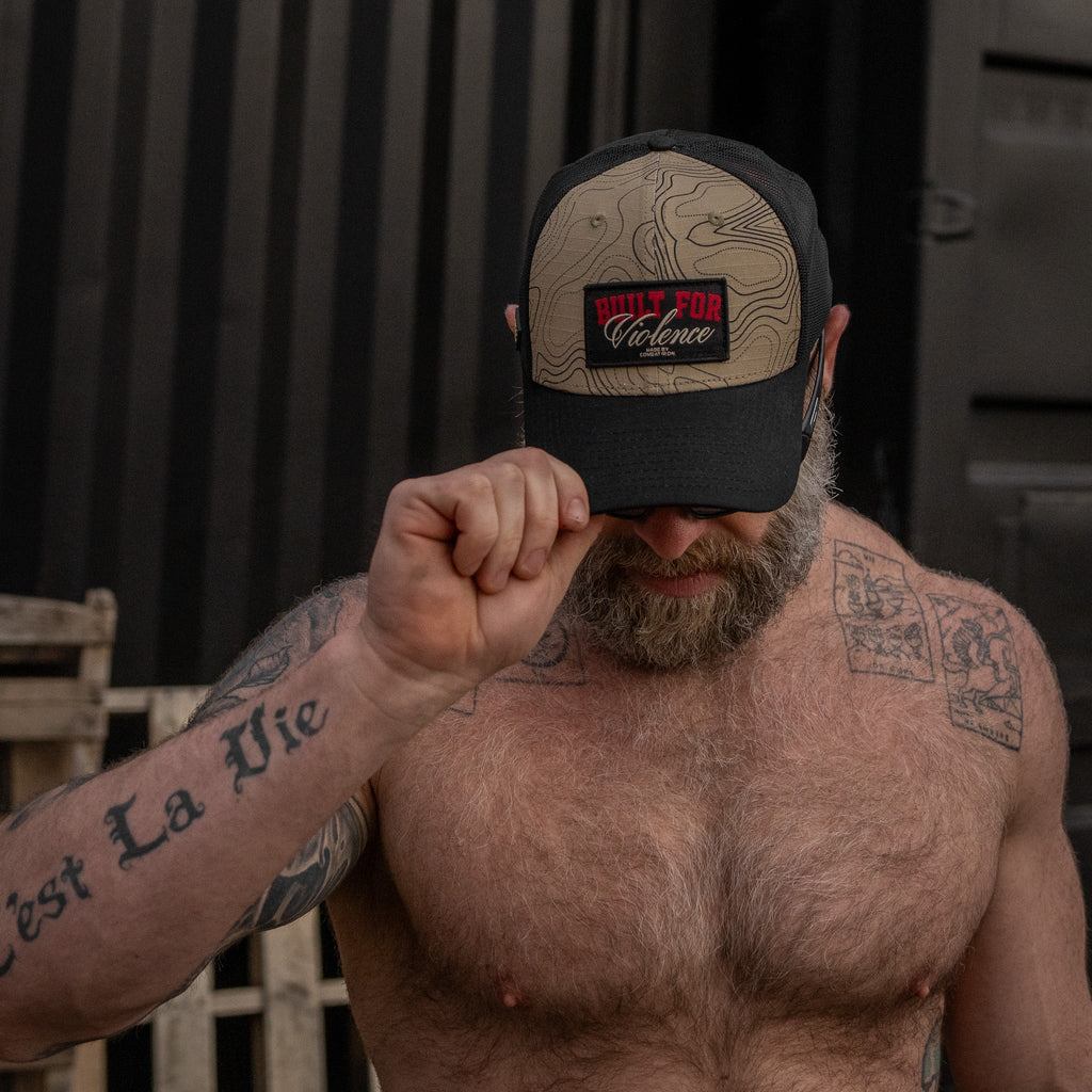 Built For Violence Patch Original Ripstop Snapback Hat