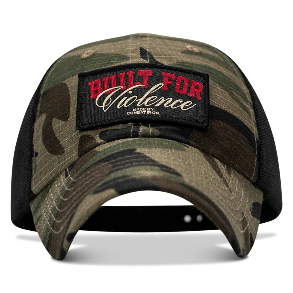 Built For Violence Tactical Ripstop Mesh Snapback Hat