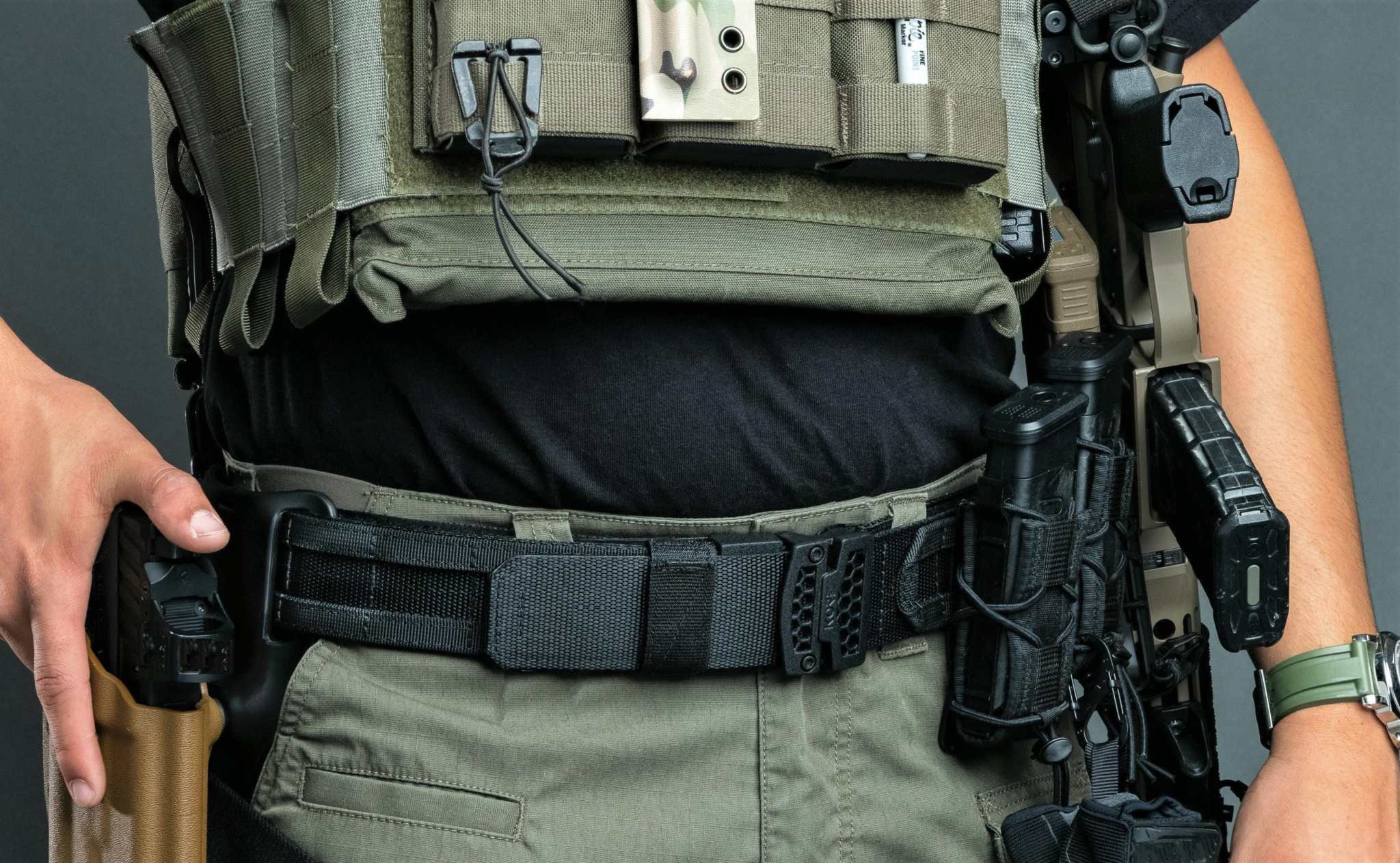 B1 RANGER GREEN Belt: COMPLETE KIT