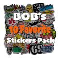 Free Sticker Pack - Bob’s 10 favorite stickers