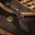 Black Textured Gurkha Kukri for Camp and Outdoor Work