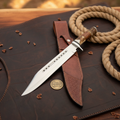 Antler Fuller Blade Rambo Bowie with Antler Rugged Handle