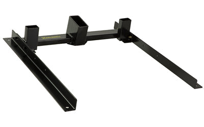 Caldwell Ultimate Steel Target Stand |  Compatible with 2x4 and 1x2 Wooden Post |  Black |  Includes 2 Ground Stakes