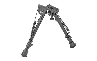 Caldwell XLA Fixed Bipod |  Attaches to Picatinny Rail |  Aluminum |  9"-13" |  Black
