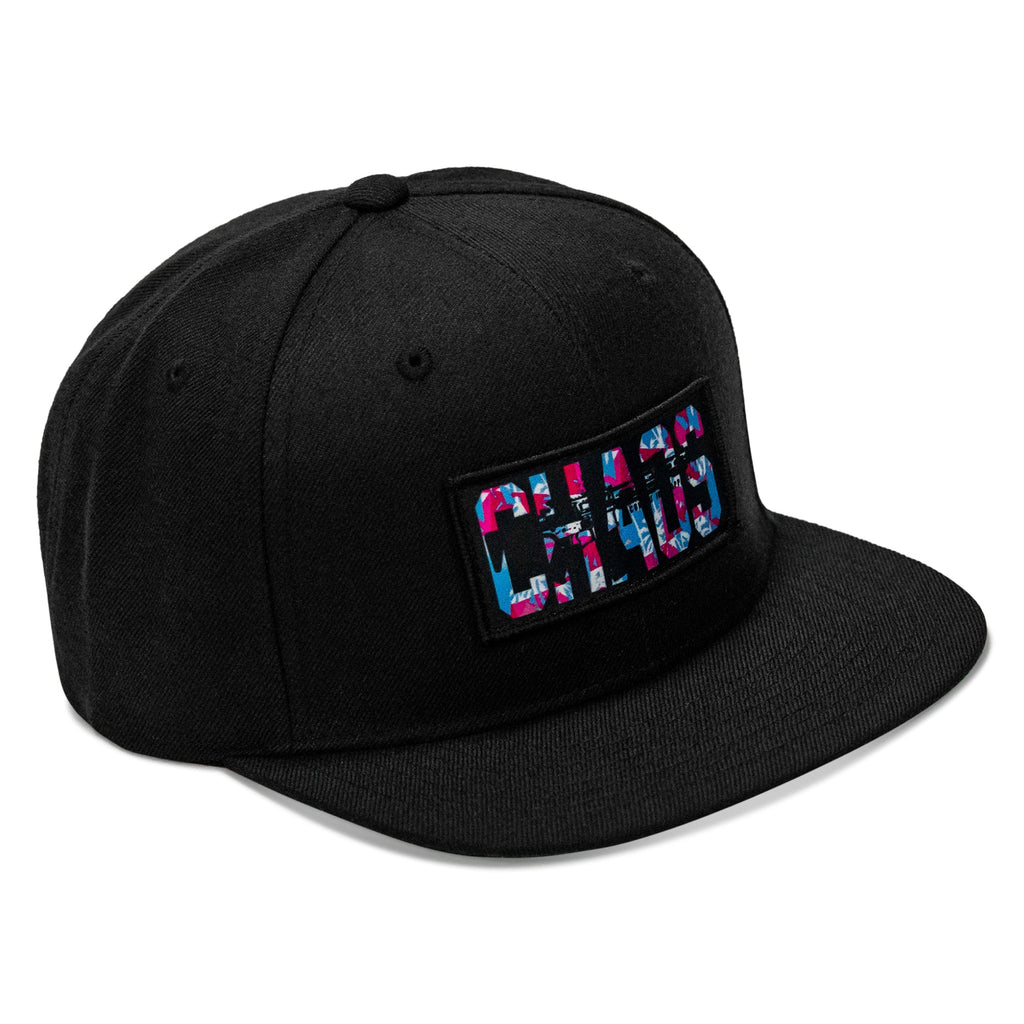 Chaos Hawaiian Flatbill SnapBack Hat