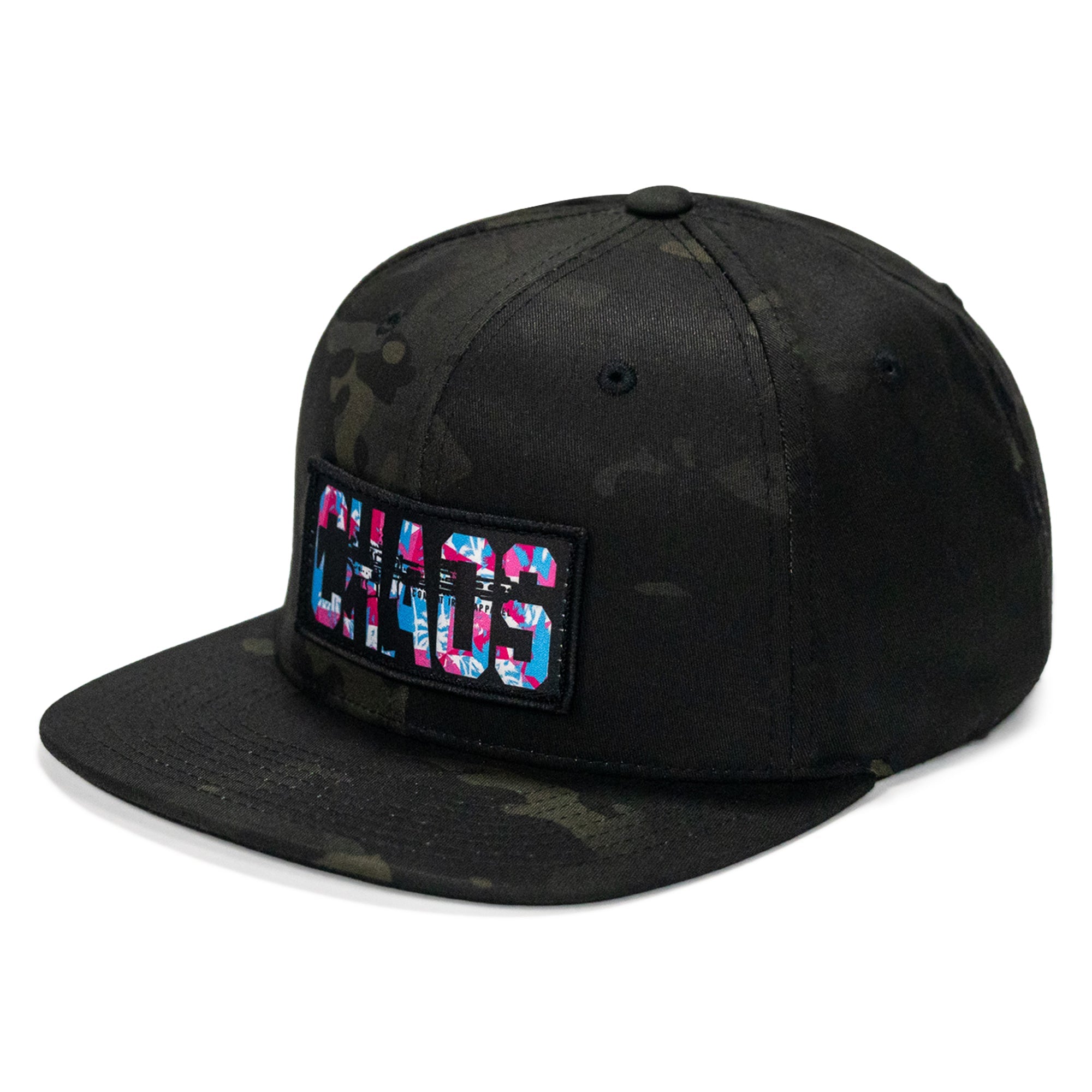 Chaos Hawaiian Flatbill SnapBack Hat