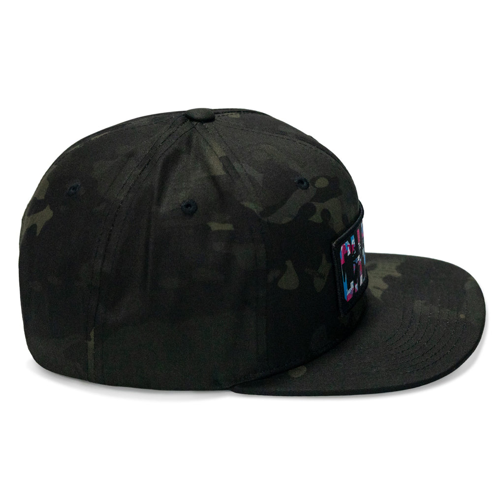 Chaos Hawaiian Flatbill SnapBack Hat