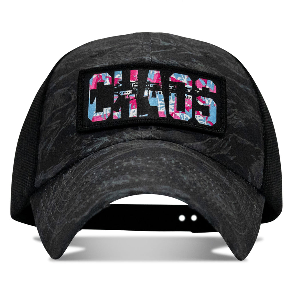 Chaos Hawaiian Patch Tactical Ripstop Mesh Snapback Hat