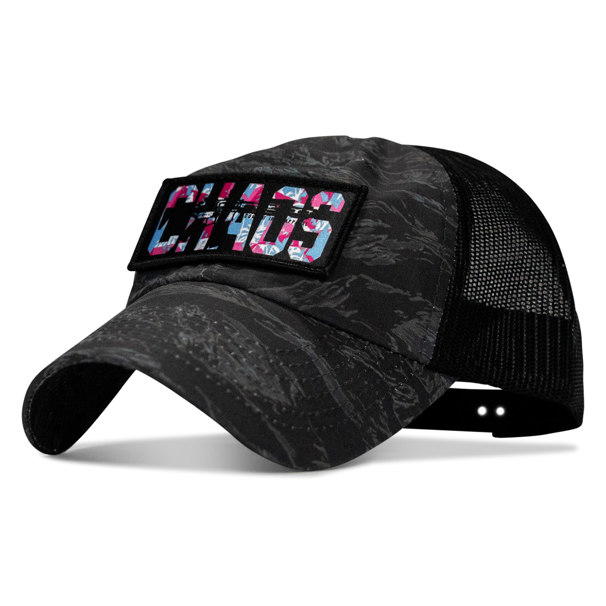 Chaos Hawaiian Patch Tactical Ripstop Mesh Snapback Hat