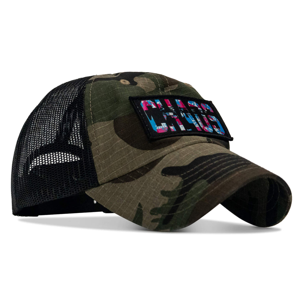 Chaos Hawaiian Patch Tactical Ripstop Mesh Snapback Hat