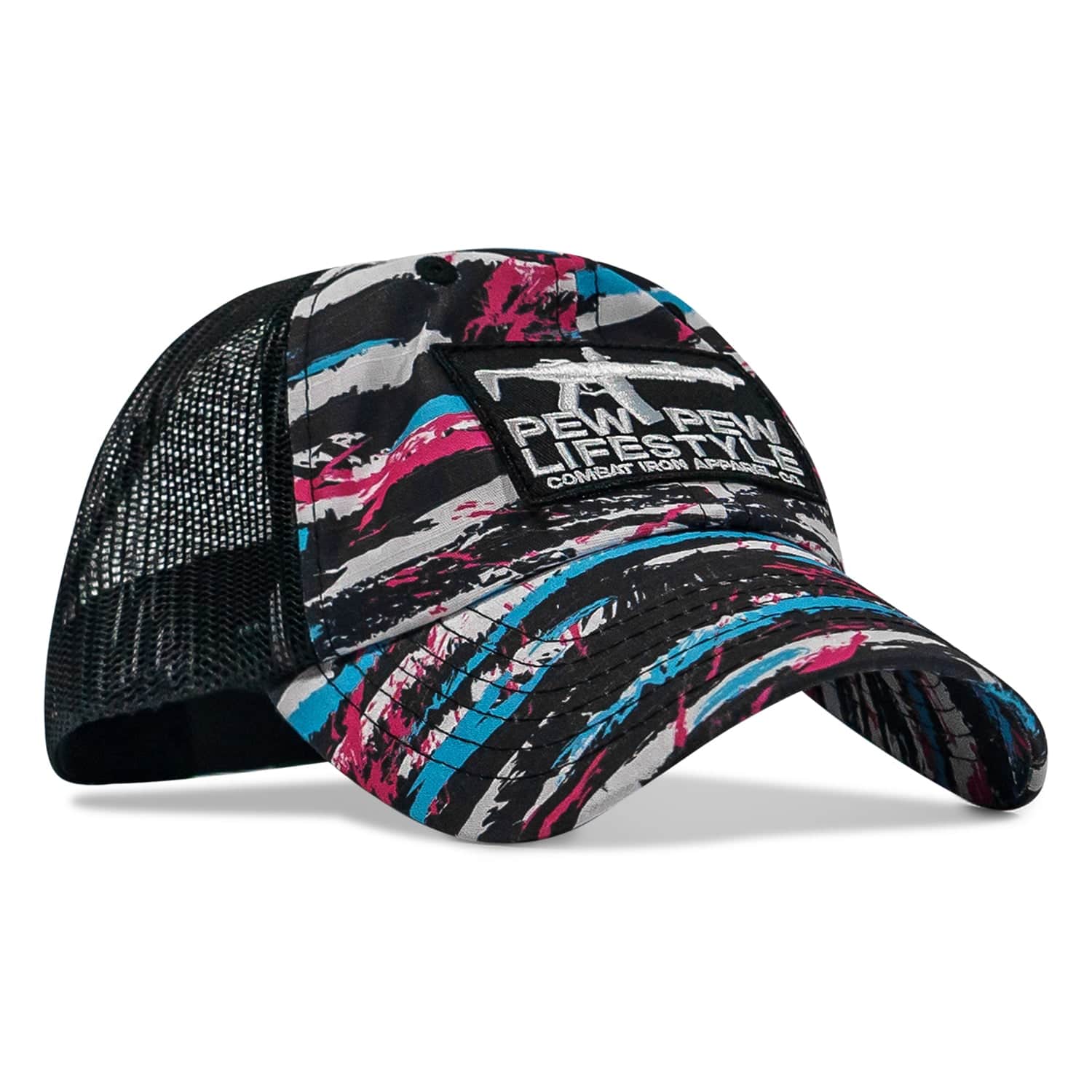 Ripstop PEW PEW LIFESTYLE Patch Low Profile Snapback Hat