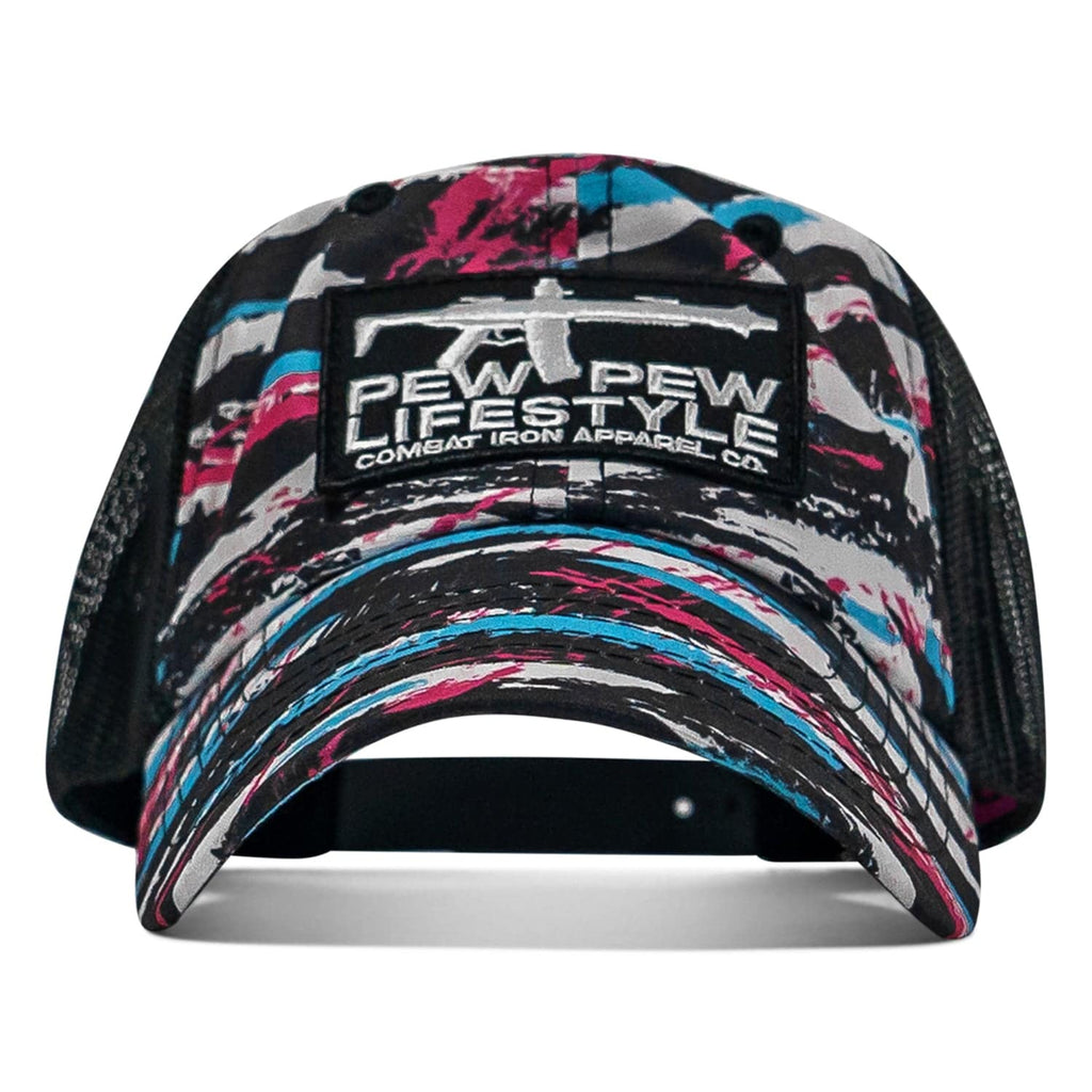 Ripstop PEW PEW LIFESTYLE Patch Low Profile Snapback Hat