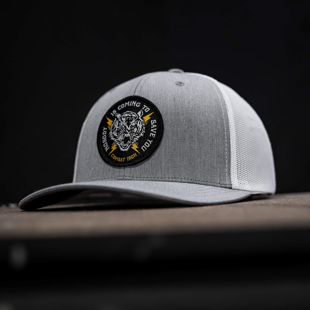 Nobody Is Coming To Save You Patch Snapback Hat