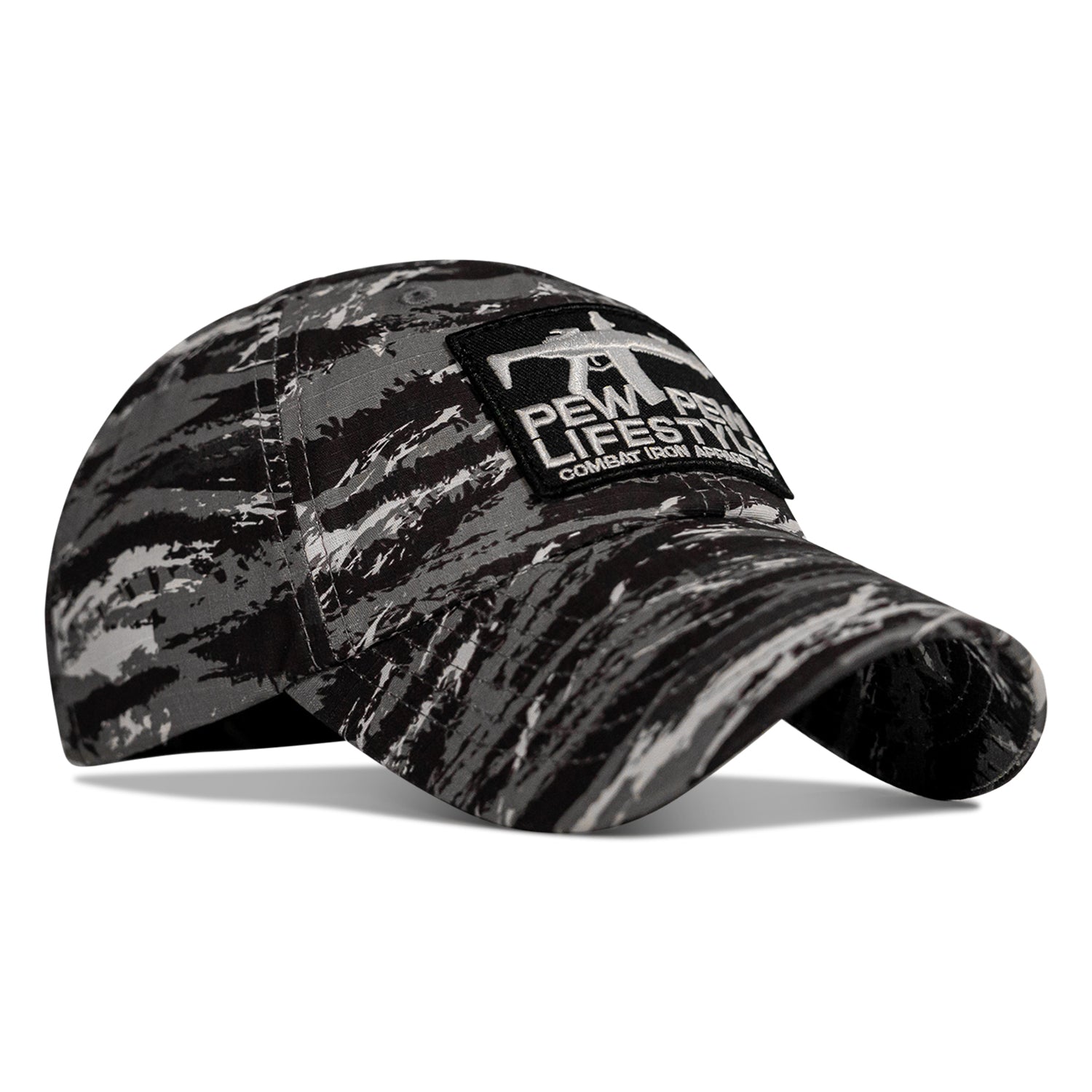 Ripstop PEW PEW LIFESTYLE Patch Low Profile Snapback Hat