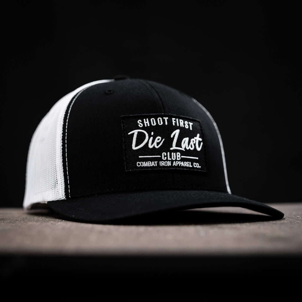 Shoot First. Die Last. Club Patch Snapback