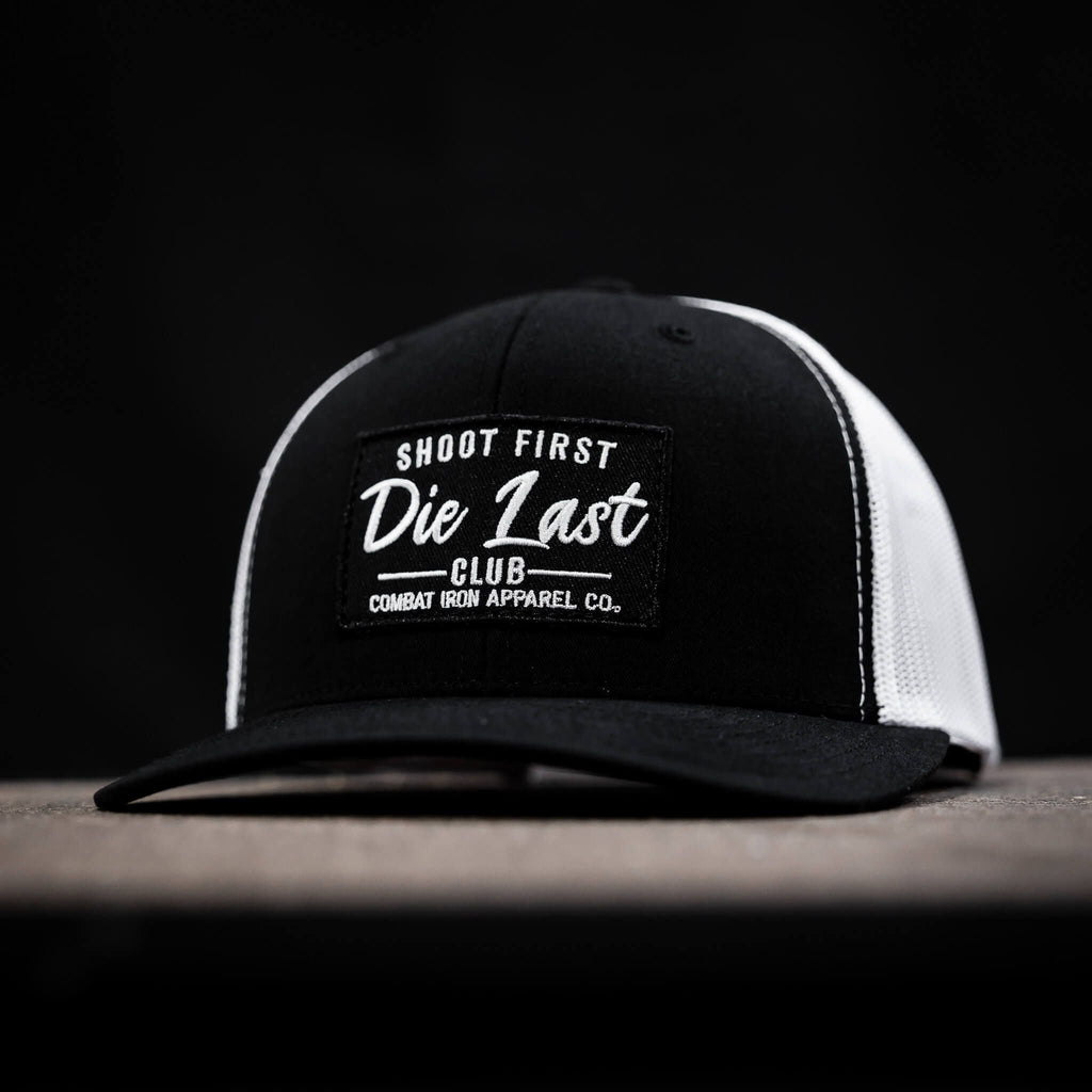 Shoot First. Die Last. Club Patch Snapback