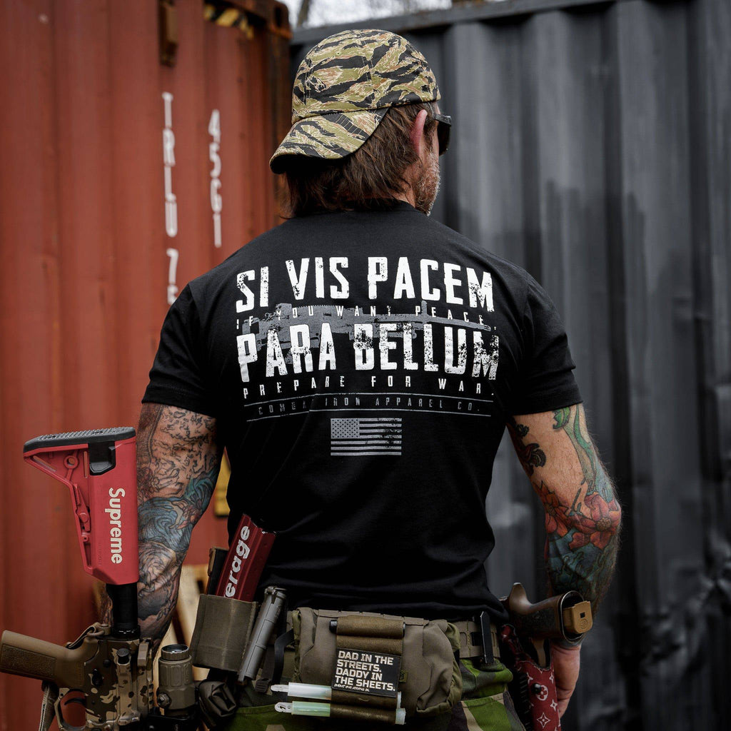 If You Want Peace Prepare For War. | SI VIS PACEM PARA BELLUM Men's T-Shirt