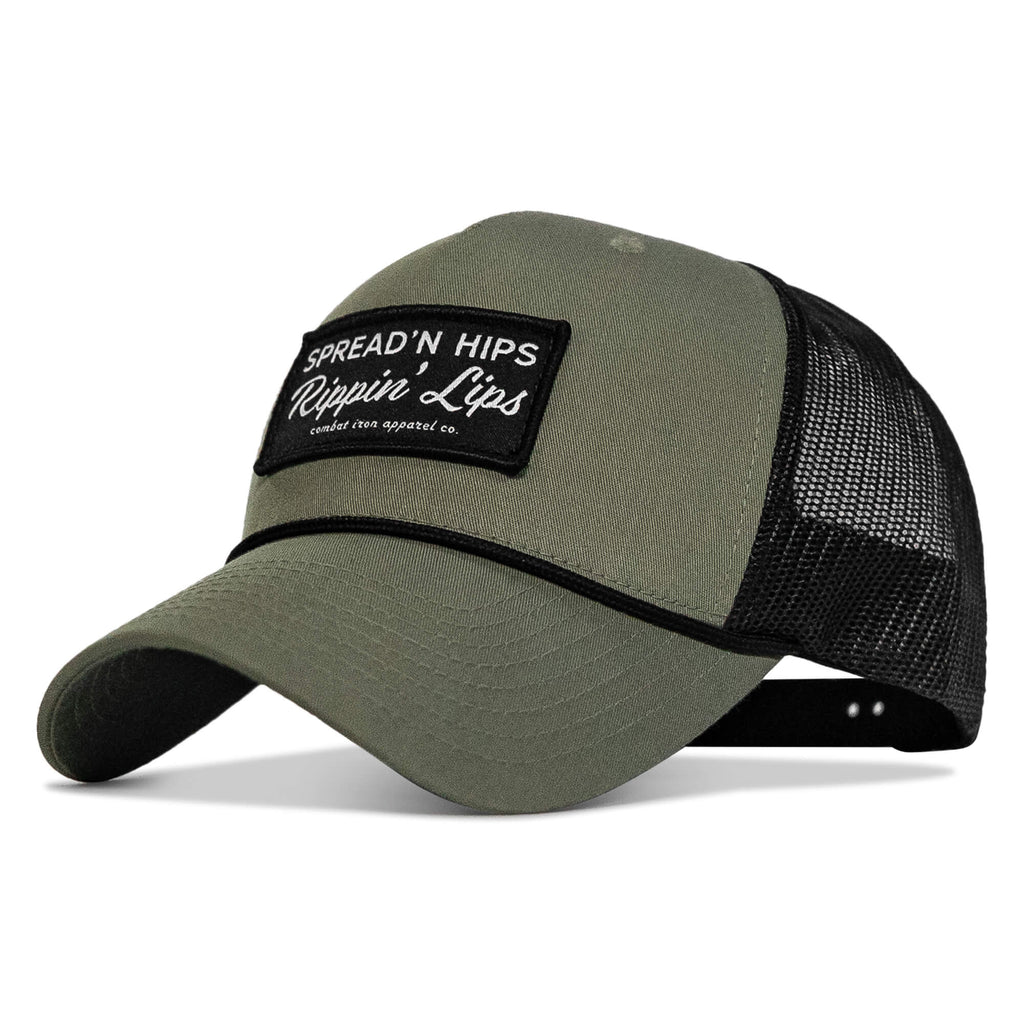 Spreadin' Hips Rippin' Lips Patch Rope Snapback