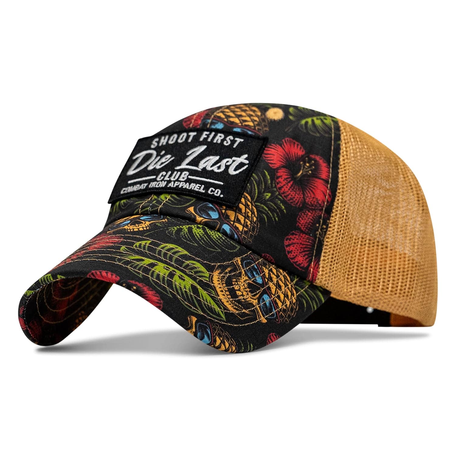 Shoot First. Die Last. Club Patch Ripstop Snapback