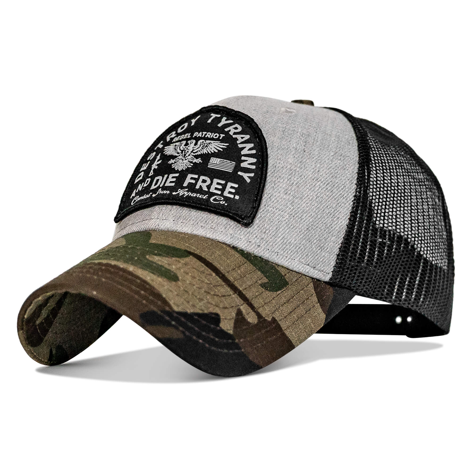 Destroy Tyranny and Die Free Patch Snapback