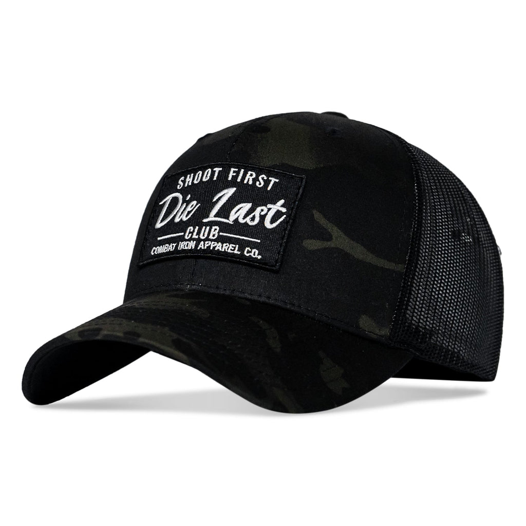 Shoot First. Die Last. Club Patch Snapback