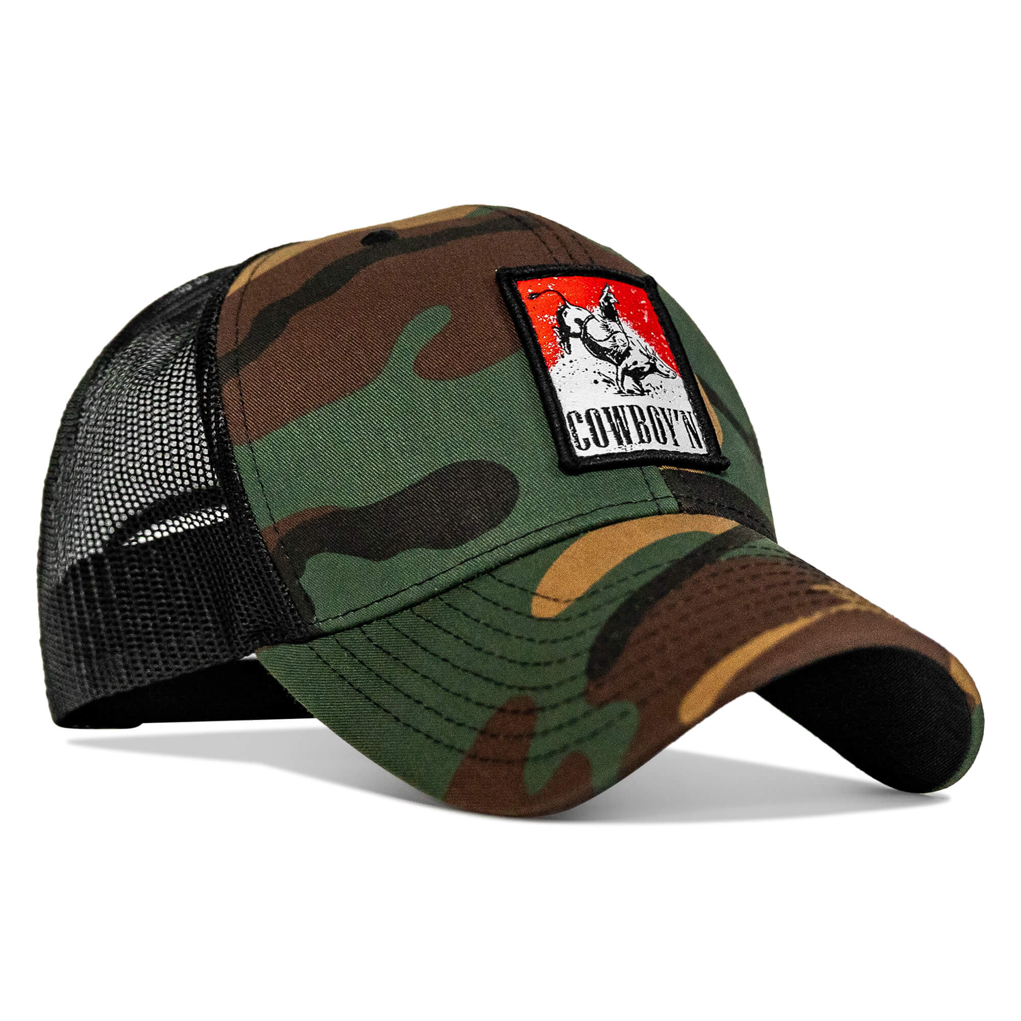 Cowboy'n Knuck If You Buck Patch SnapBack