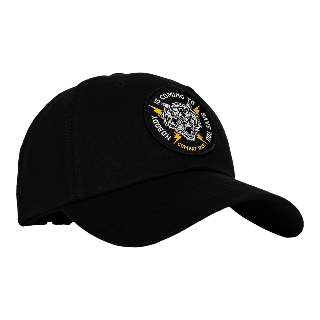NOBODY IS COMING TO SAVE YOU Patch Dad Hat
