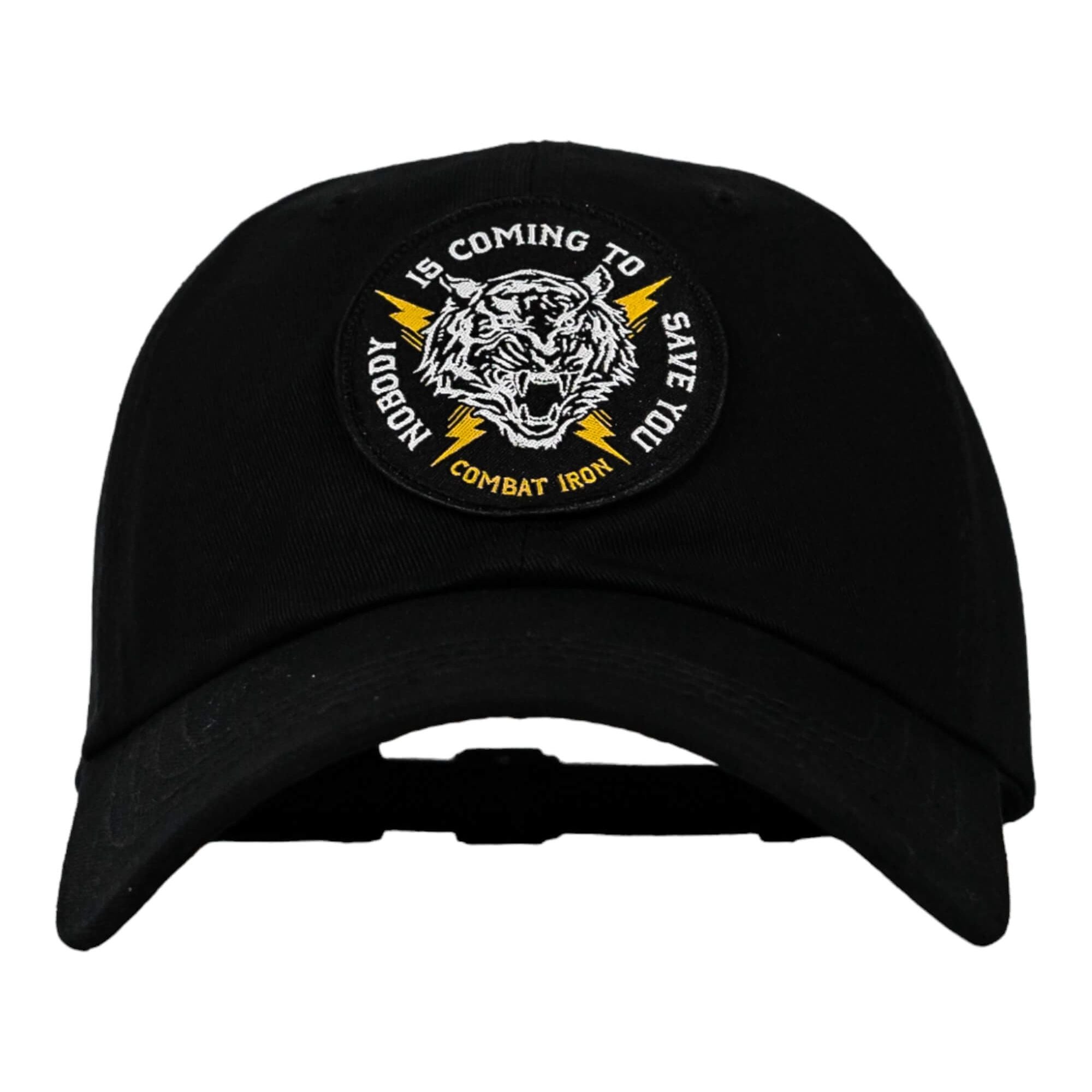 NOBODY IS COMING TO SAVE YOU Patch Dad Hat