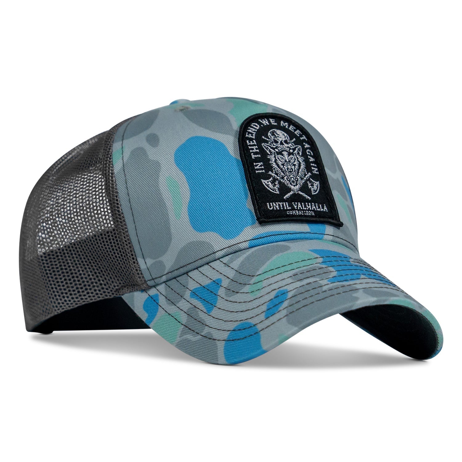 In The End, We Meet Again - Until Valhalla Patch Snapback Hat