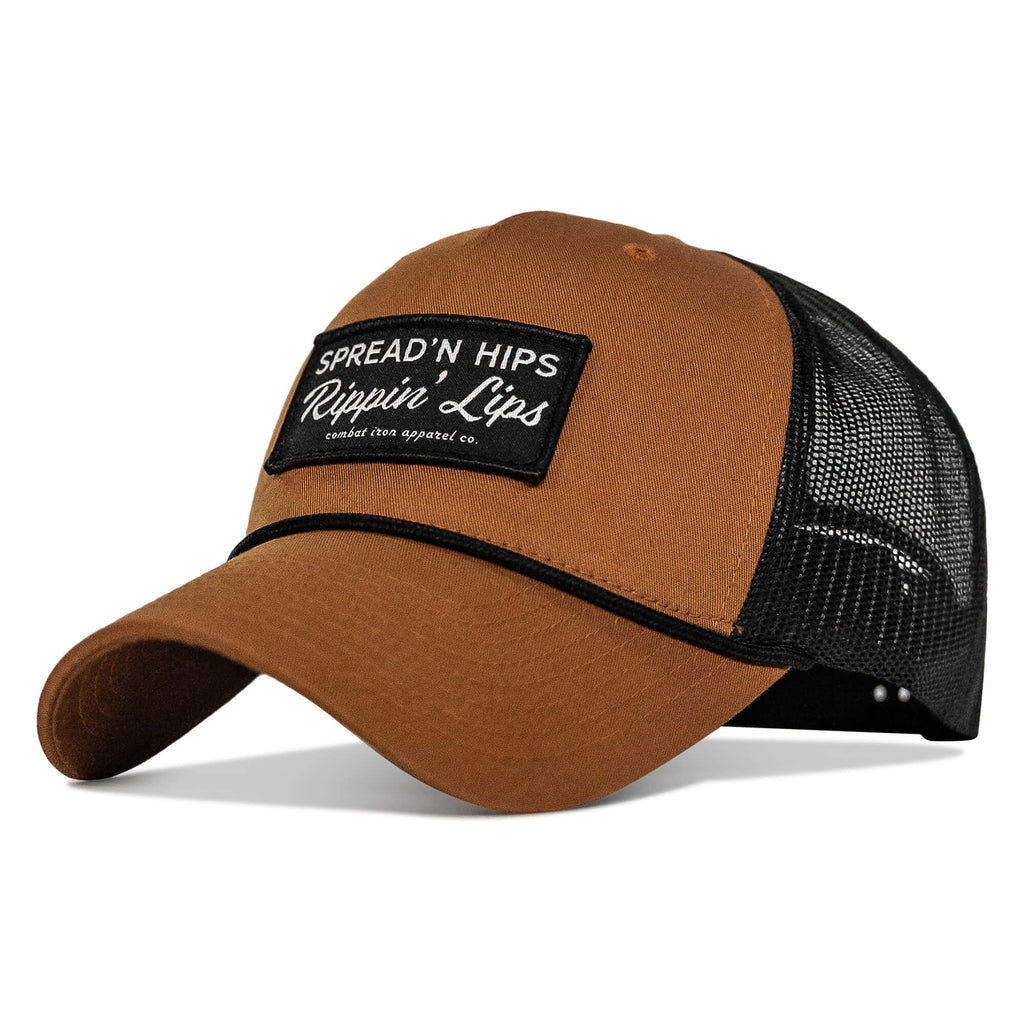 Spreadin' Hips Rippin' Lips Patch Rope Snapback