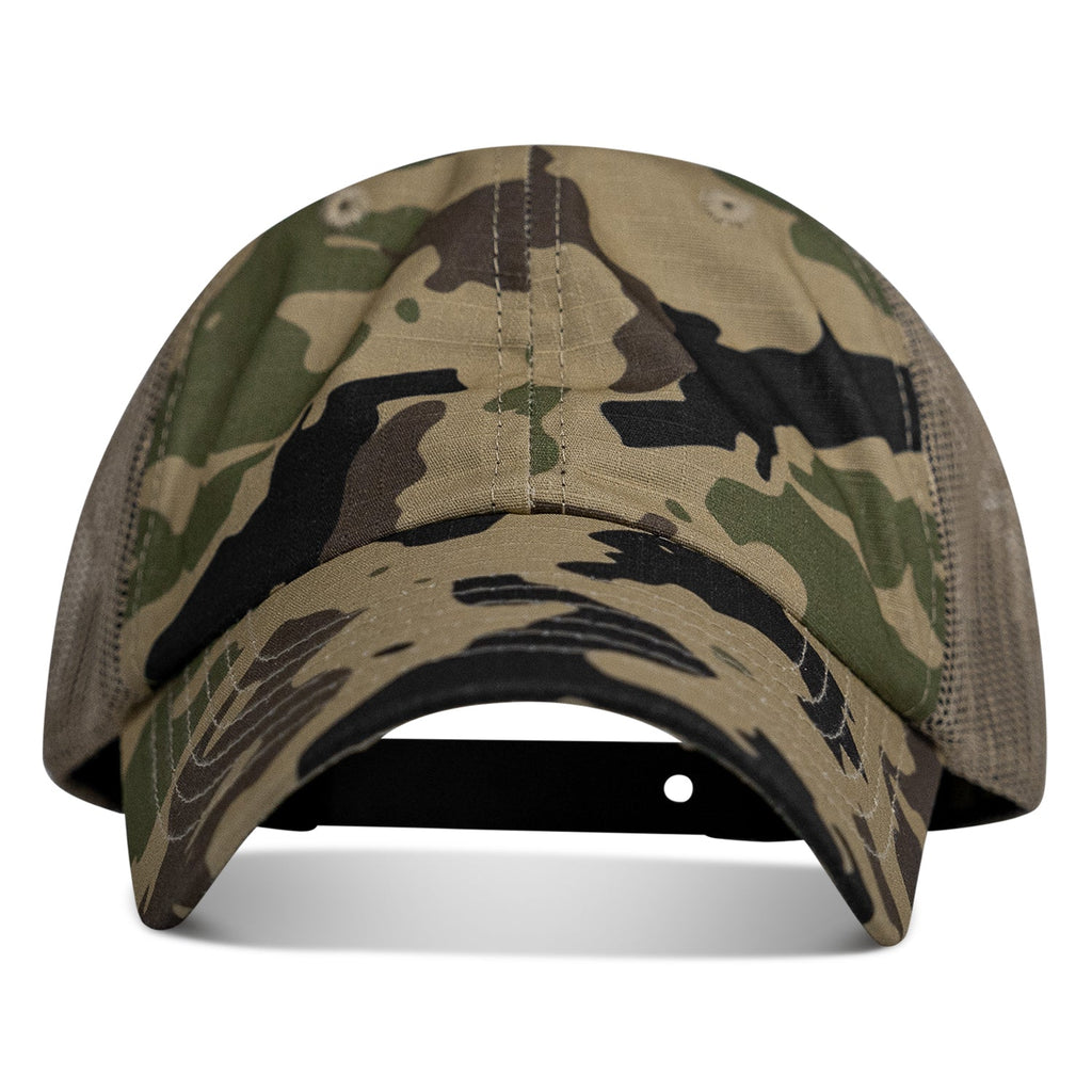 Ripstop Low Pro No Patch Mesh Snapback Hat