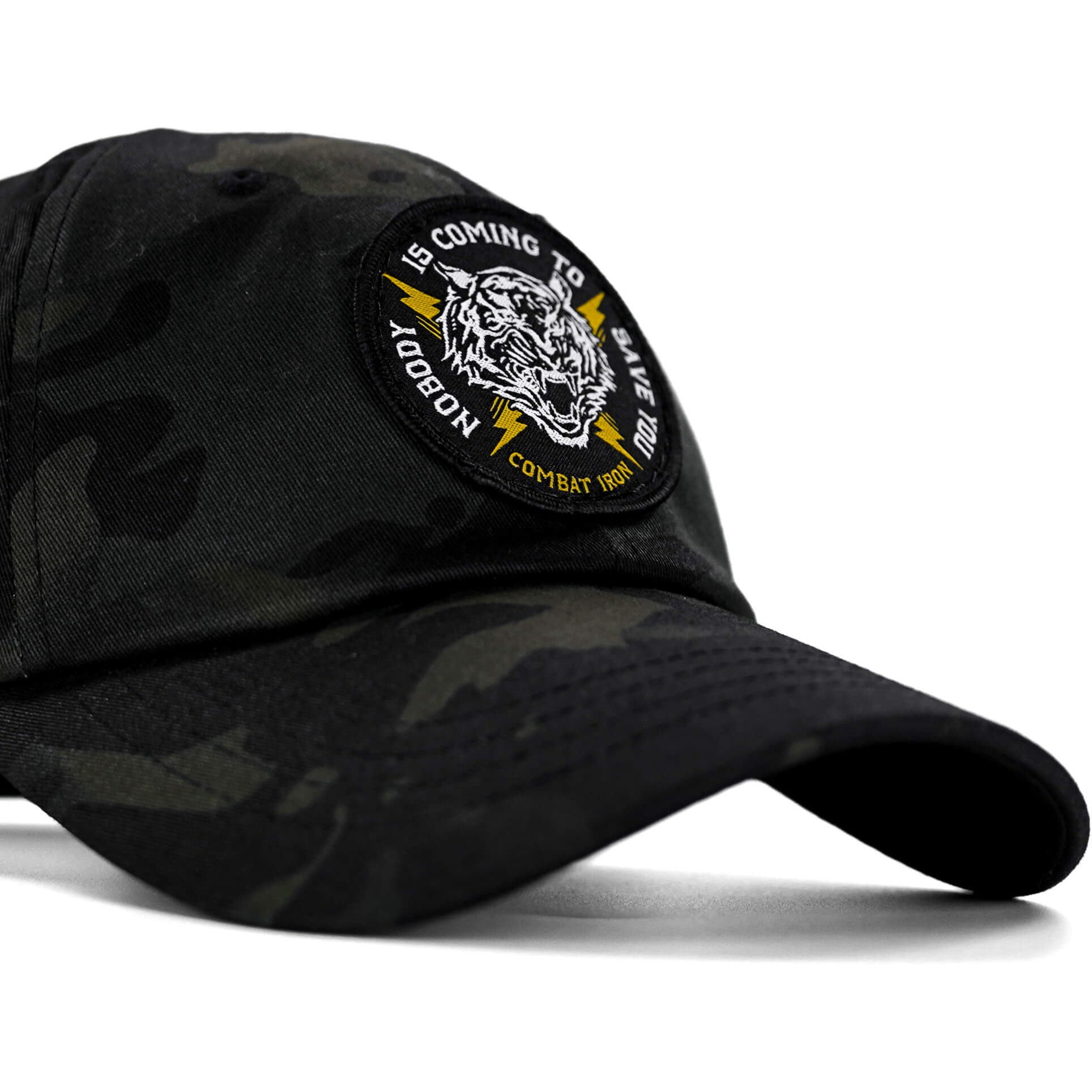 NOBODY IS COMING TO SAVE YOU Patch Dad Hat