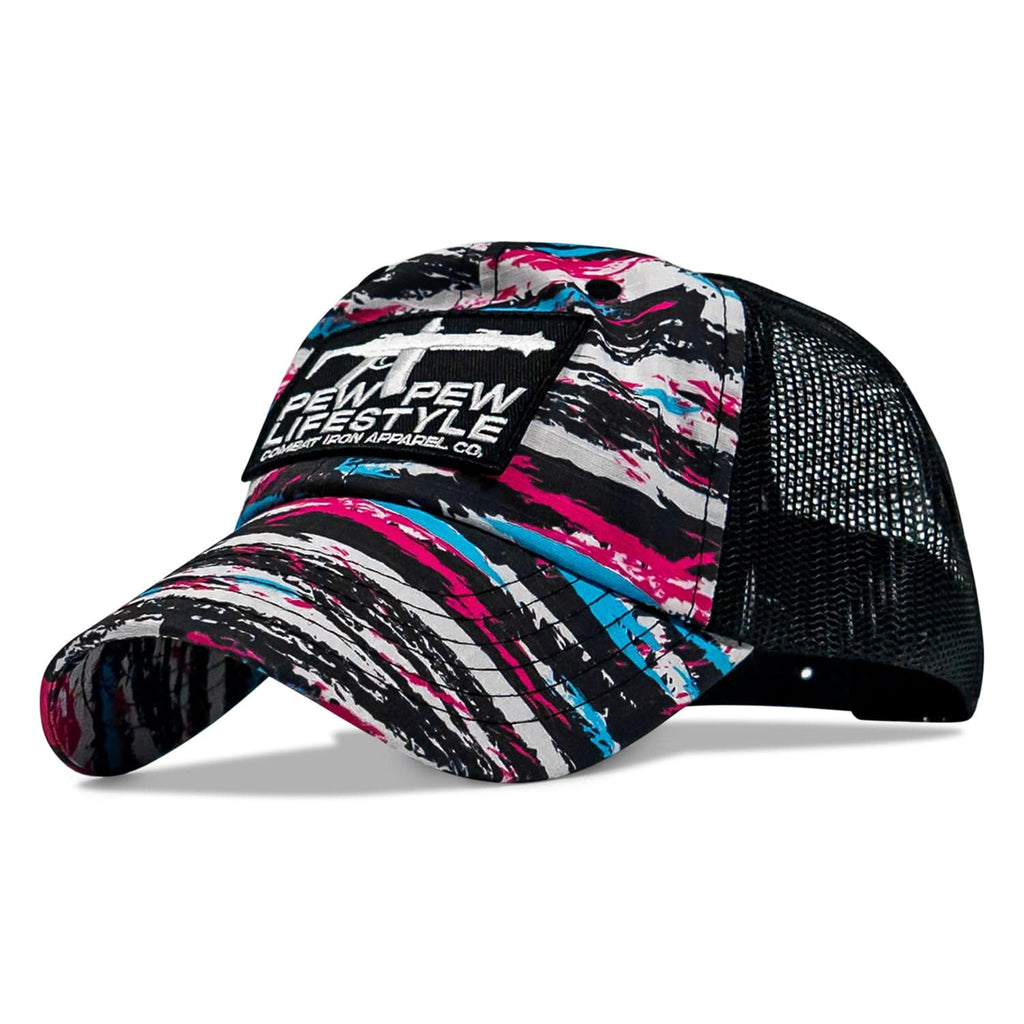 Ripstop PEW PEW LIFESTYLE Patch Low Profile Snapback Hat