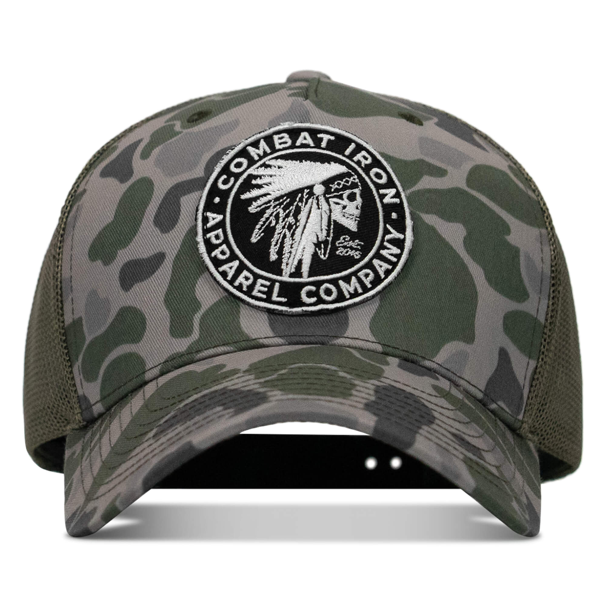 Indian Chief Skull Patch Snapback