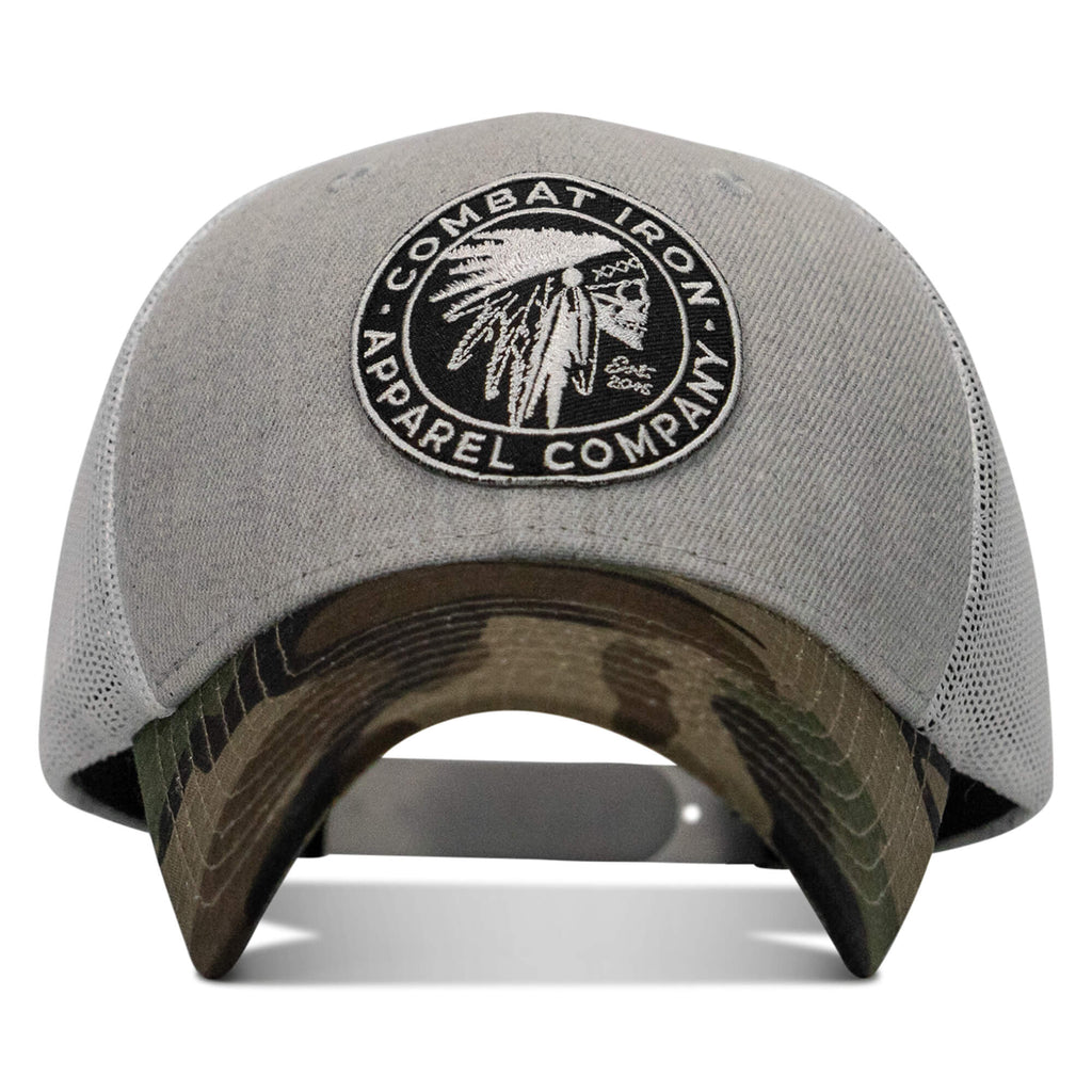 Indian Chief Skull Patch Snapback