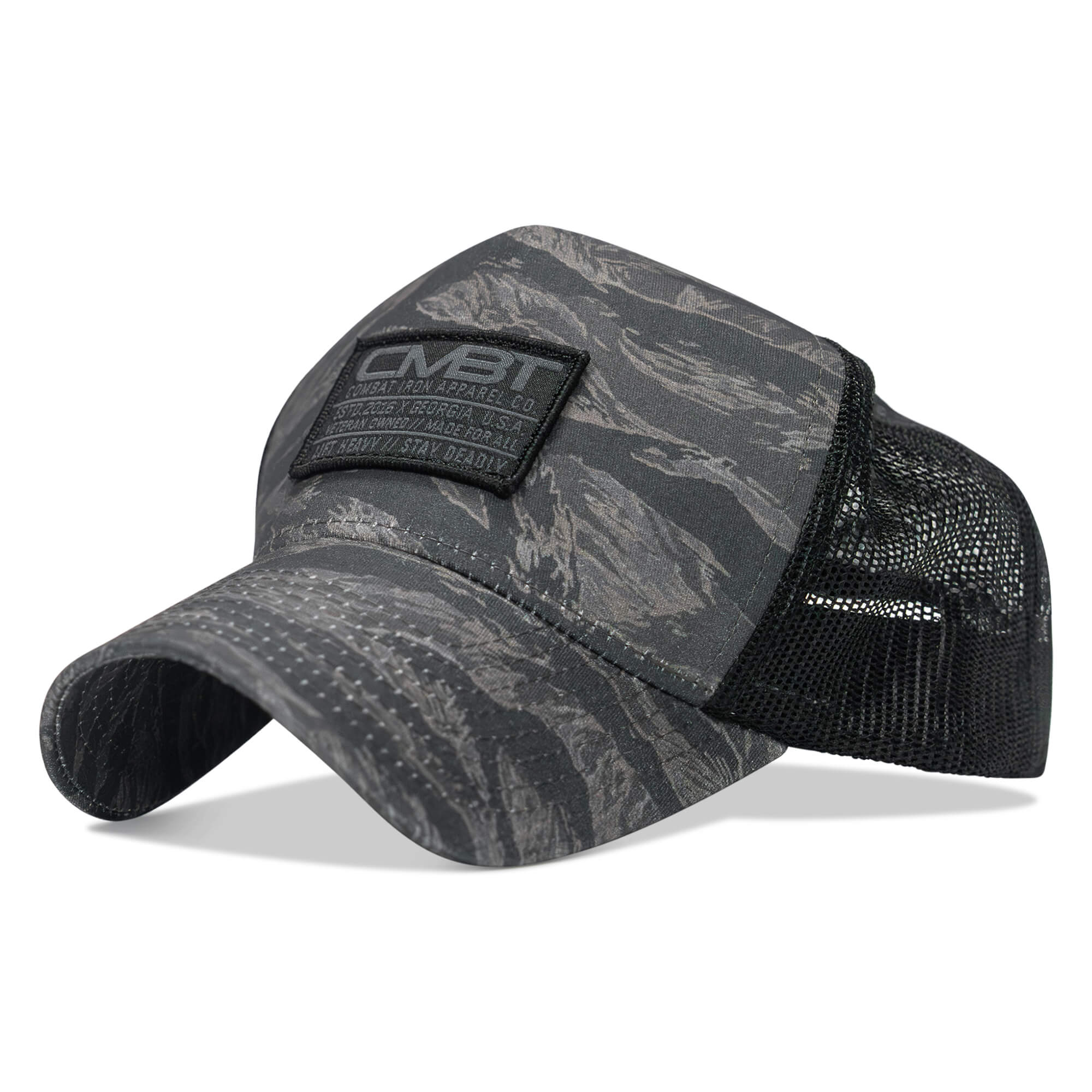 Cmbt Branded Patch Five Panel Breacher Snapback Hat